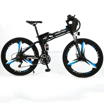 Electric Folding Bike Iithium Battery Ebike Aluminum Powerful Electric Bicycle Aldult MTB Ebike 1