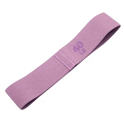 Fabric Elastic Resistance Bands for Fitness and Workout Training (Purple)