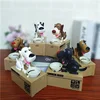 Cartoon Robotic Dog Steal Coin Bank, Money Saving Box, Plastic Automated Money Boxes, Electronic Piggy Banks, Kids Gift 3