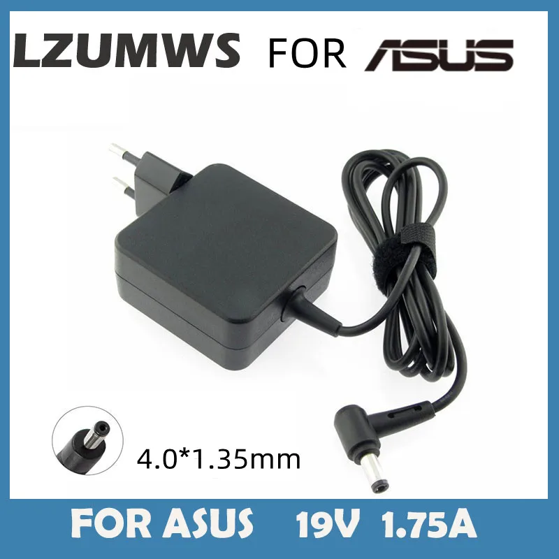 Адаптер для ноутбука ASUS Vivobook ADP-33AW S200E X202E X201E Q200 S200L S220 X453M X200MA X200CA 19 в 4 0 А 33 Вт 1 35 * мм