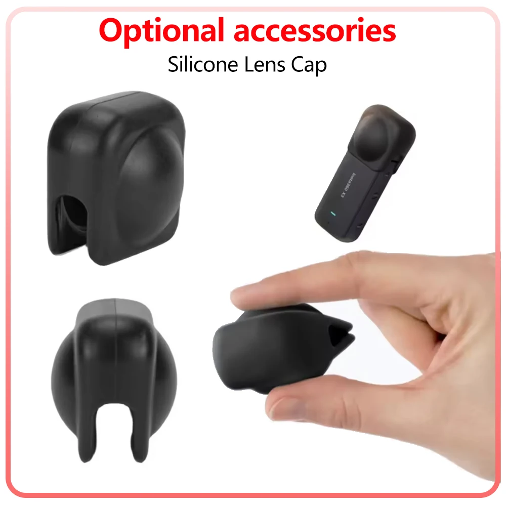 X2 Accessories Set for Insta360 ONE X2 Lens Guards Protector Cover Carrying Case Silicone Case Lens Cap for Insta 360 X2 Camera
