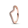 Exquisite Sparkling Wave 925 Silver Ladies' Logo Crown Wish Ring Lover's Day Exquisite Jewelry Gift 3