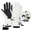 2025 New Snowboard Ski Gloves Professional Thermal Waterproof Wrist Guards Snowmobile Skiing Mittens for Men Women 1