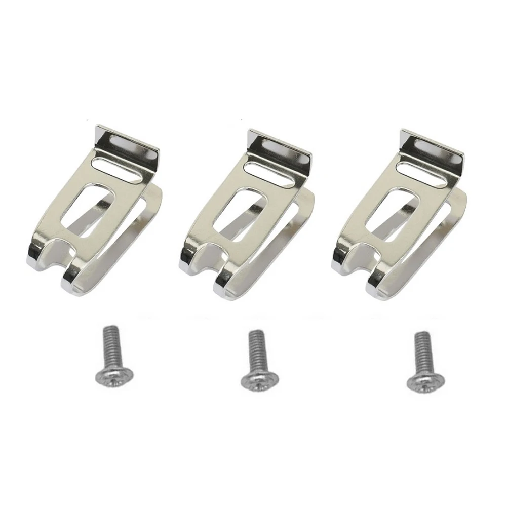 Makita 18V LXT 무선 드릴용 3Pcs 벨트 클립 후크 드릴용 나사 포함 임팩트 드라이버 렌치 전동 공구 액세서리