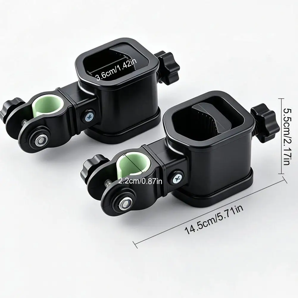 Outdoor Camping Car Umbrella Stand Accessories Fixed Clamp Trailer Connector Universal Link Fishing Gear Camping Travel Supplies