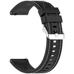 Universal Smartwatch Sport Bracelet - Versatile Wire Strap and Band Accessories for OPPO Watch X (Black)