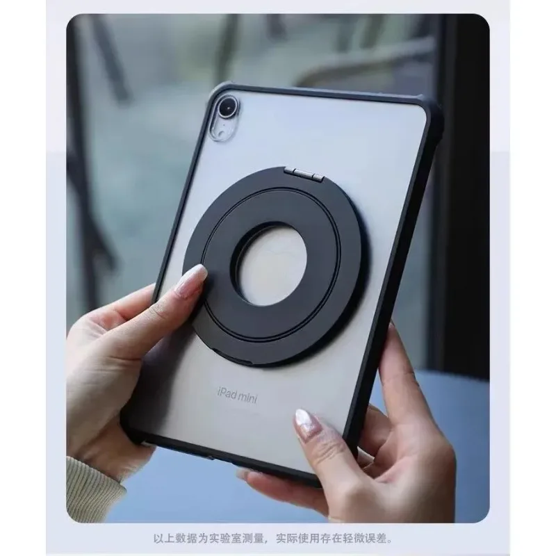 Acrylic Frosted Magnetic Holder Case - Durable PC+TPU Cover