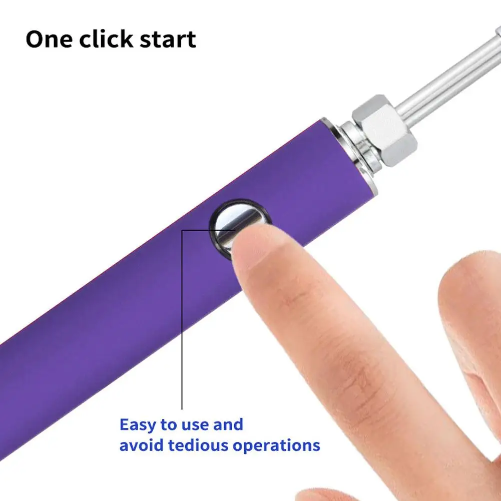 USB Soldering Iron Pen 650mah Soldering Welding Iron Kit LED 510 Preheating Battery Button Heat Tips Solder Repair Tools