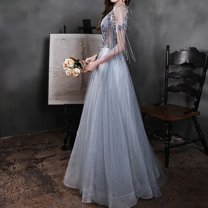 Abiti da sera lunghi Lusso 2025 Abito da gala Abito da ballo