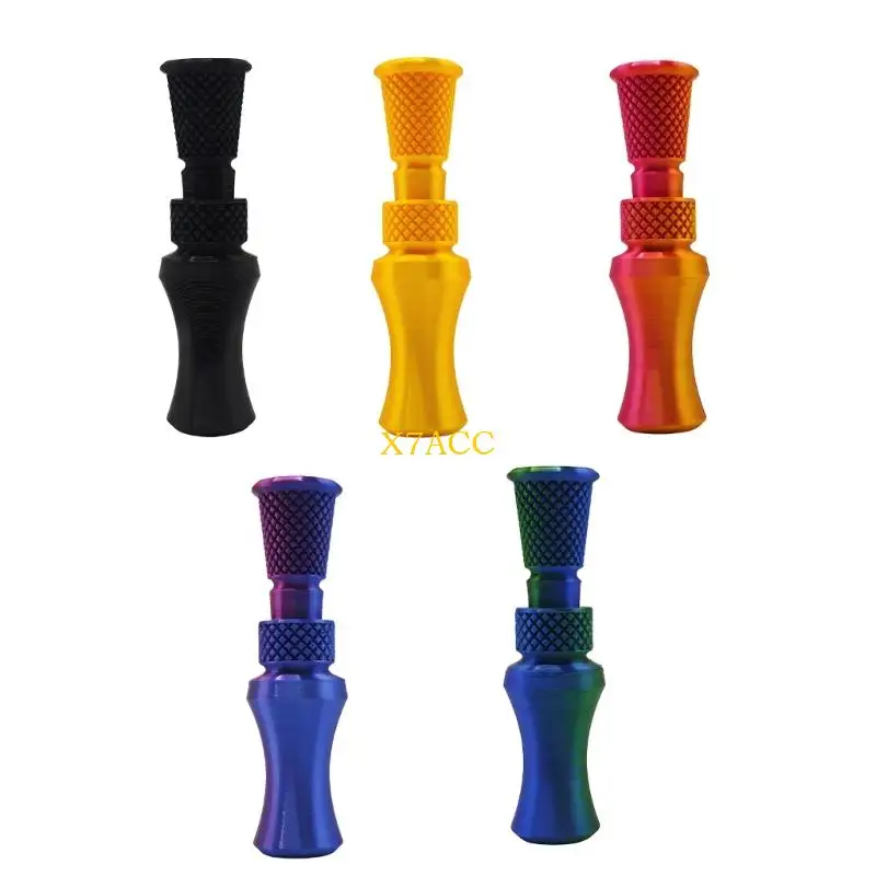 Sifflet appel canard X7AC chasse simulation son compact léger prédateurs extérieur outil leurre