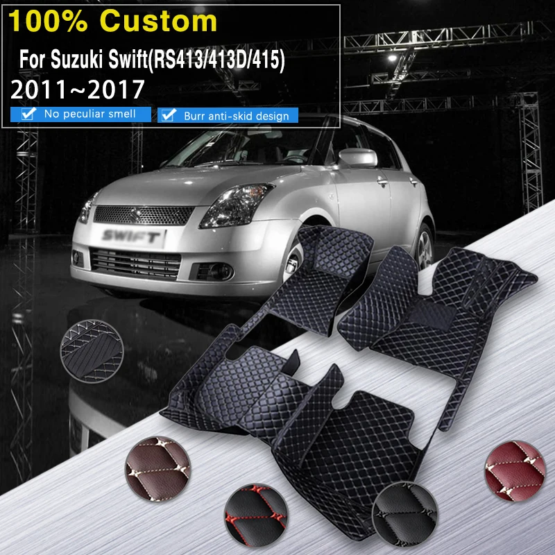 Car Floor Mat For Suzuki Swift Rs Rs413 413d 415 2005 2010 5door