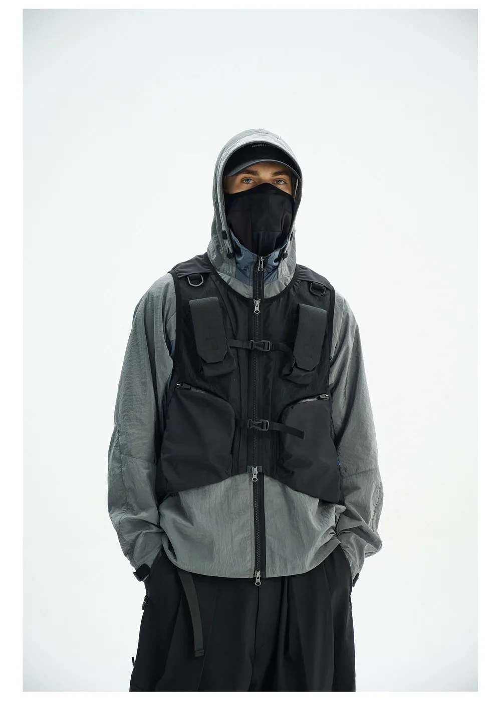 Reindee Lusion 24ss 0219 Functional  pocket lightweight vest multi-pocket edc carrier techwear accessories