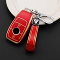 Red with keychain