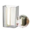 Acrylic Paper Towel Holder, Wall Mounted Paper Towel Dispenser, Adhesive Tissue Box  for Bathroom 1