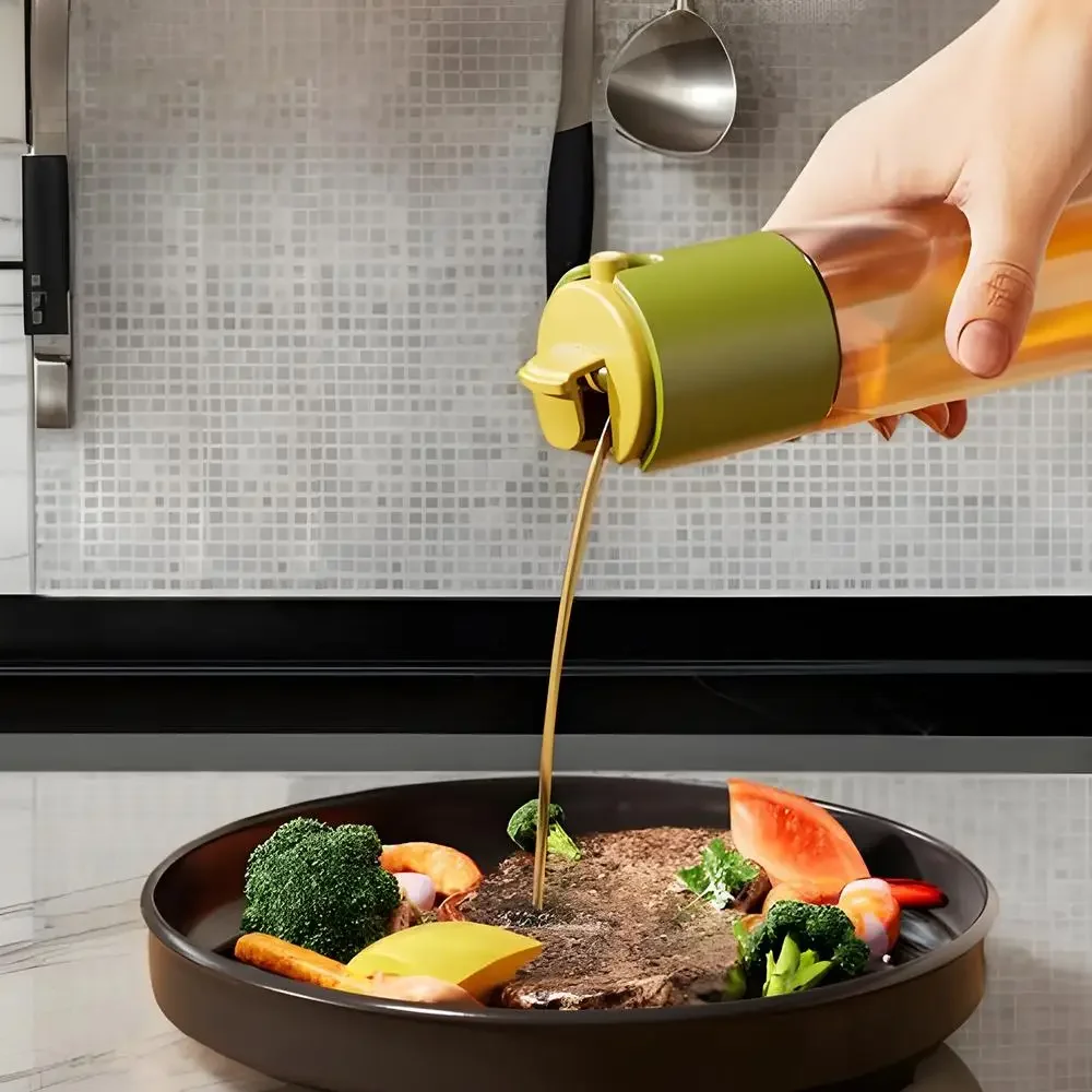 2 In 1 Oil Sprayer For Cooking Thickened Glass Oil Sprayers