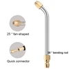High Pressure Cleaning Machine Car Wash Water Gun Extension Rod Elbow Nozzle Cleaning Fan-shaped Air Conditioning Car Parts 3