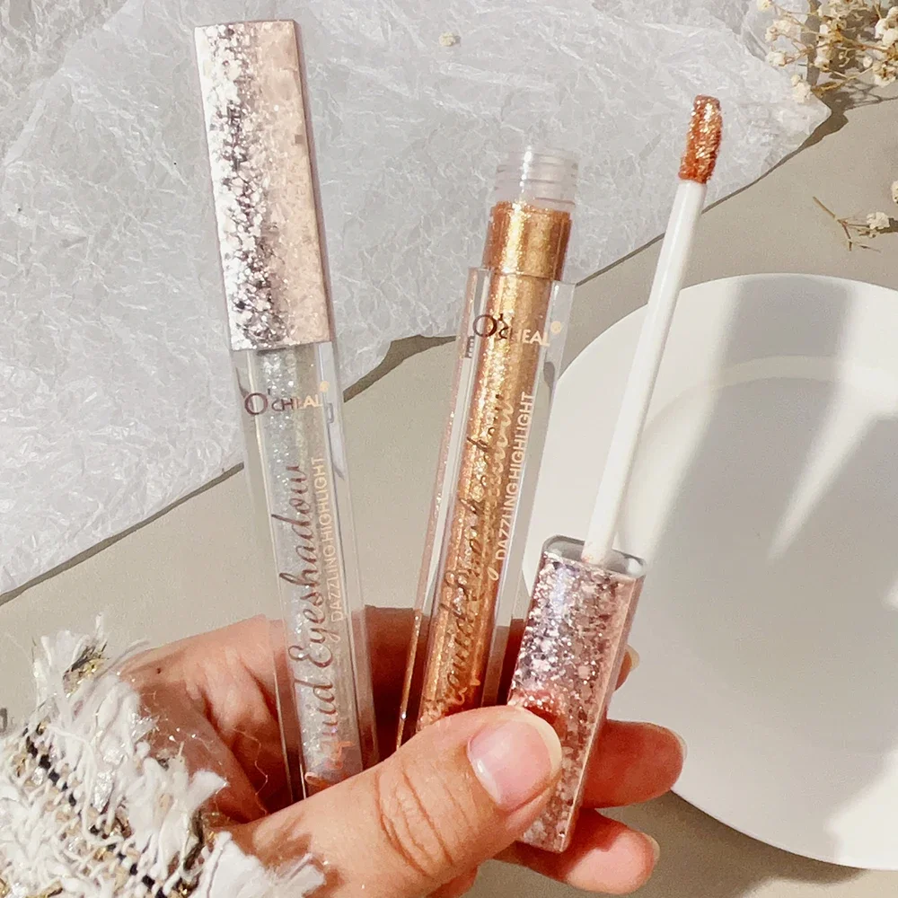 Lasting Glitter Liquid Eye Shadow Pearlescent Sequins Eyeshadow Lying Silkworm Diamond Shimmer Waterproof Eye Makeup Cosmetics