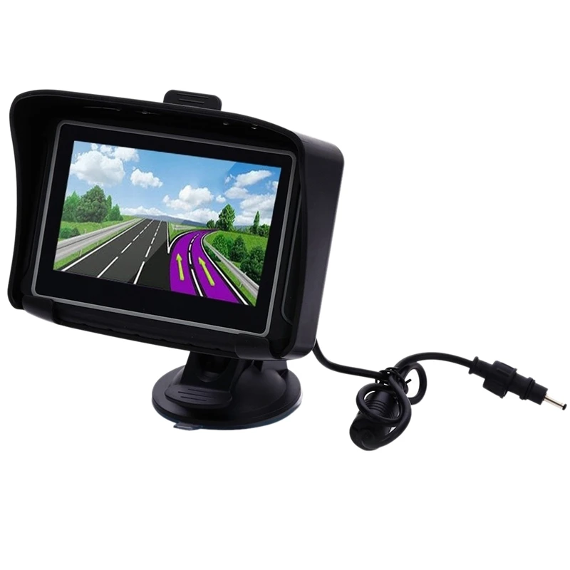 Ipx7 Moto Impermeabile Moto Gps 4.3 Pollici Navigazione Gps Moto