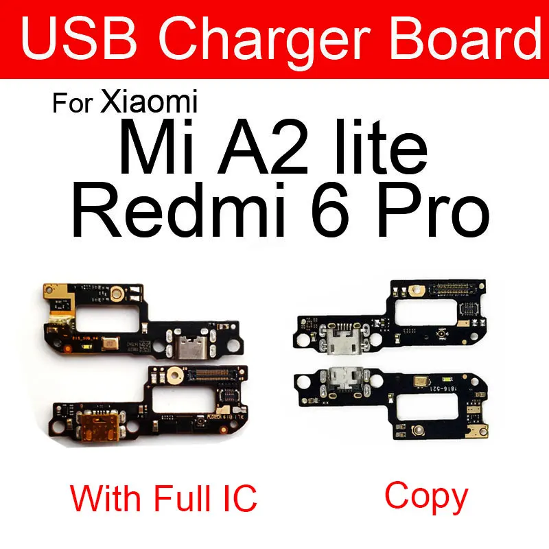 Cable Mi A2 Charger Pin USB Charging Port Jack Board For Xiaomi