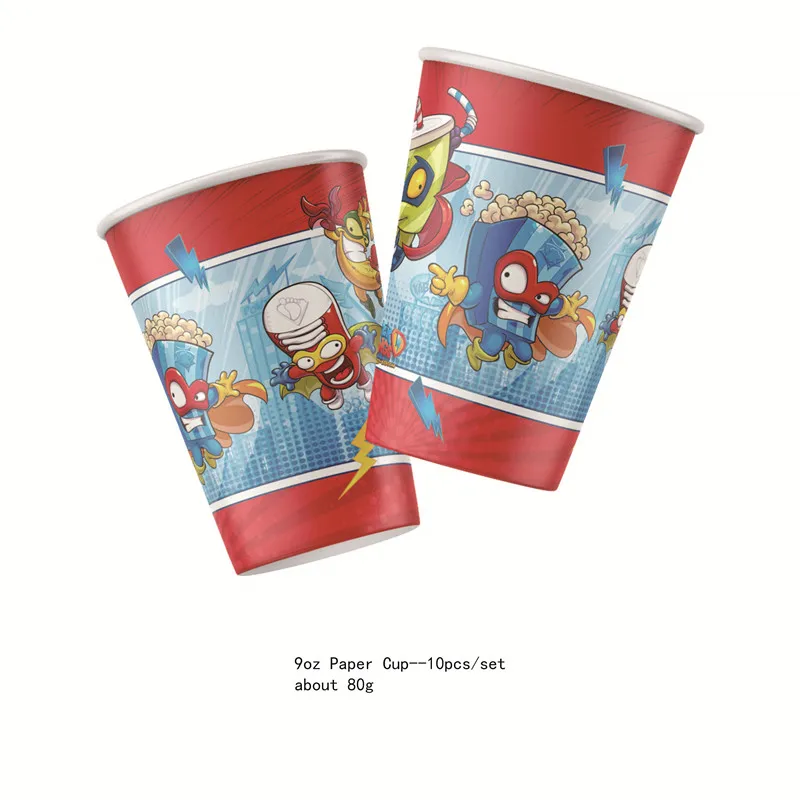 Spel Superzings Thema Baby Shower Feest Decoratie Verjaardag Sets Banner Stro Tas Cup Plaat Tafelkleed Benodigdheden Voor Kinderen