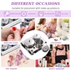 3pcs New Arrival Mini Stainless Steel Nail Art Cup Set Crystal Liquid Sterilization Cup Nail Salon Set Organizer Manicure Tools 3