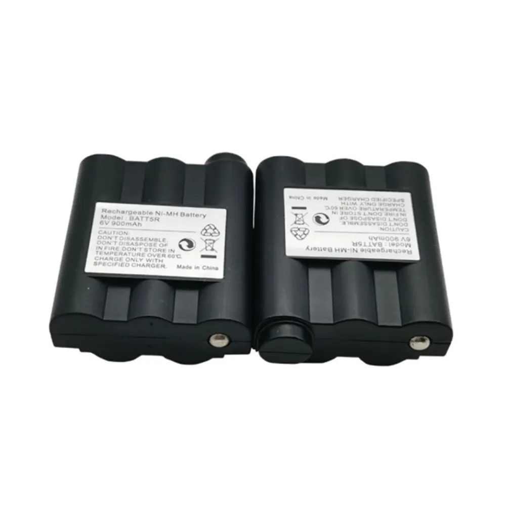 

2pcs BATT5R AVP7 3.6v 900mAh Battery for Walkie Talkie GXT1000 GXT1050 GXT850 GXT860 GXT900 GXT950 Rechargeable Battery