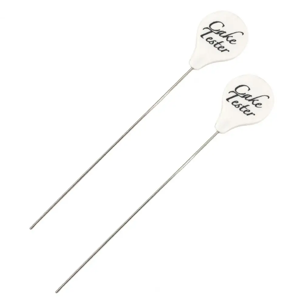 2 Pcs Cake Tester Stick For Doneness Kitchen Auxiliary Bake Test Tools Dessert Readiness Checker For Baking Accuracy 케이크 테스터