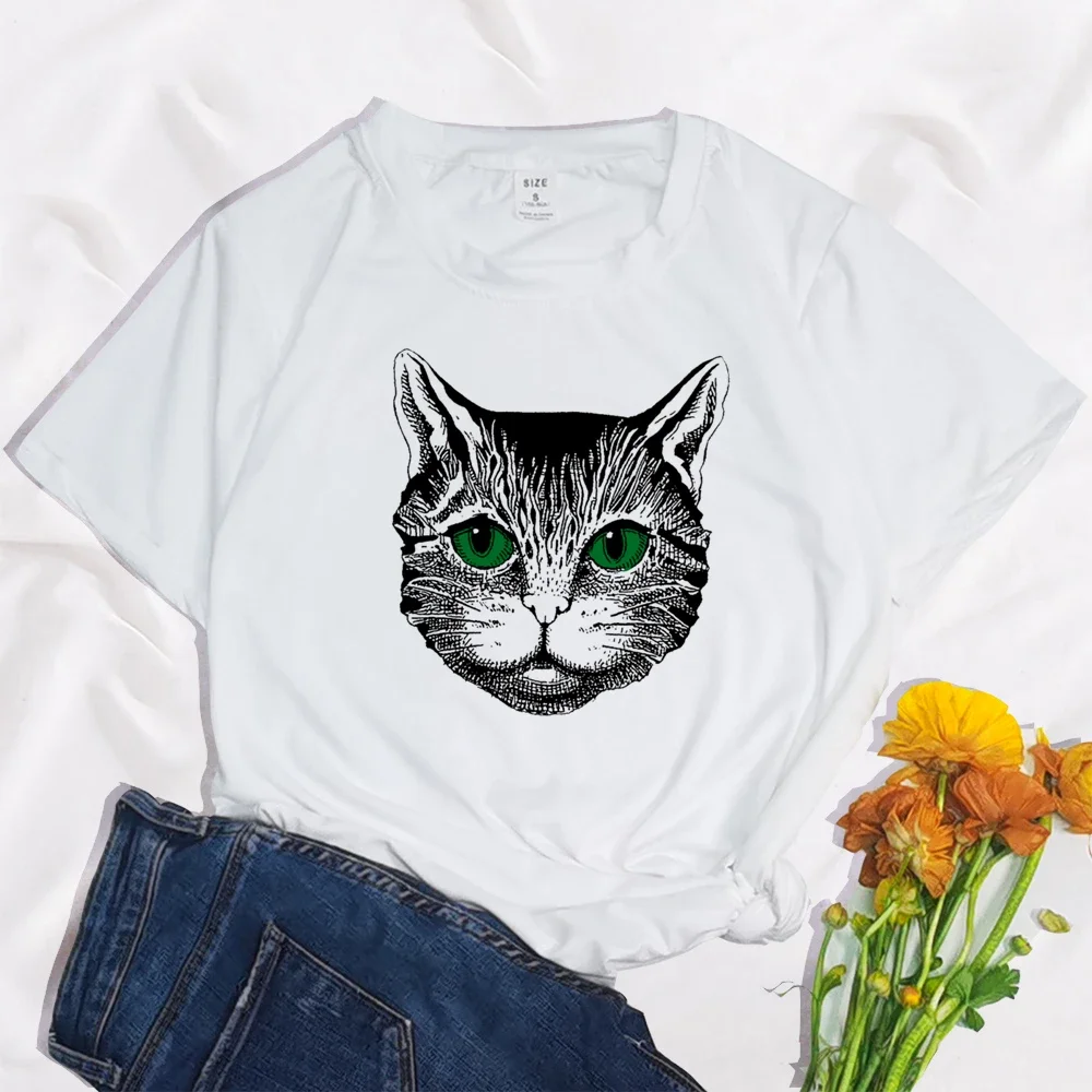 

Футболка женская с забавным принтом «Я король» и круглым вырезом