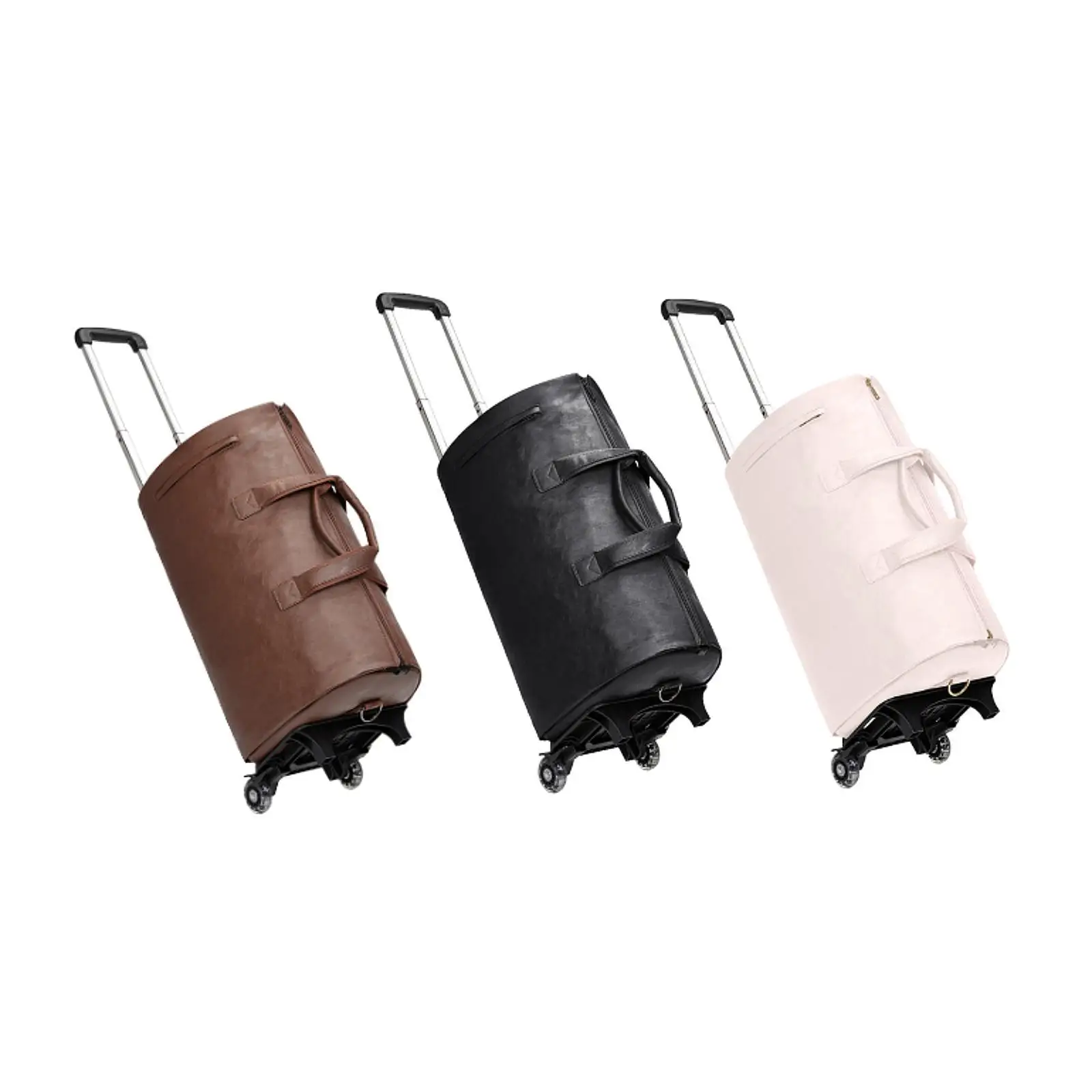 Rolling Garment Bag with Wheels with Compartment Trendy Overnight Bag Lightweight Weekend Bag Large Capacity Carry on Suit Bag Rolling Garment Bag with Wheels with Compartment Trendy Overnight Bag Lightweight Weekend Bag Large Capacity Carry on Suit Bag