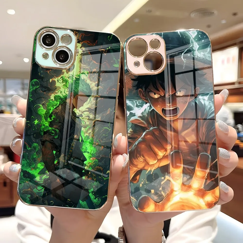 Custodia Per Telefono Pirate Monkey D Rufy Roronoa Zoro Per Samsung S24 S23 S22 S21 S20 S20Fe S10 Plus Custodia In Silicone Elettrolitico