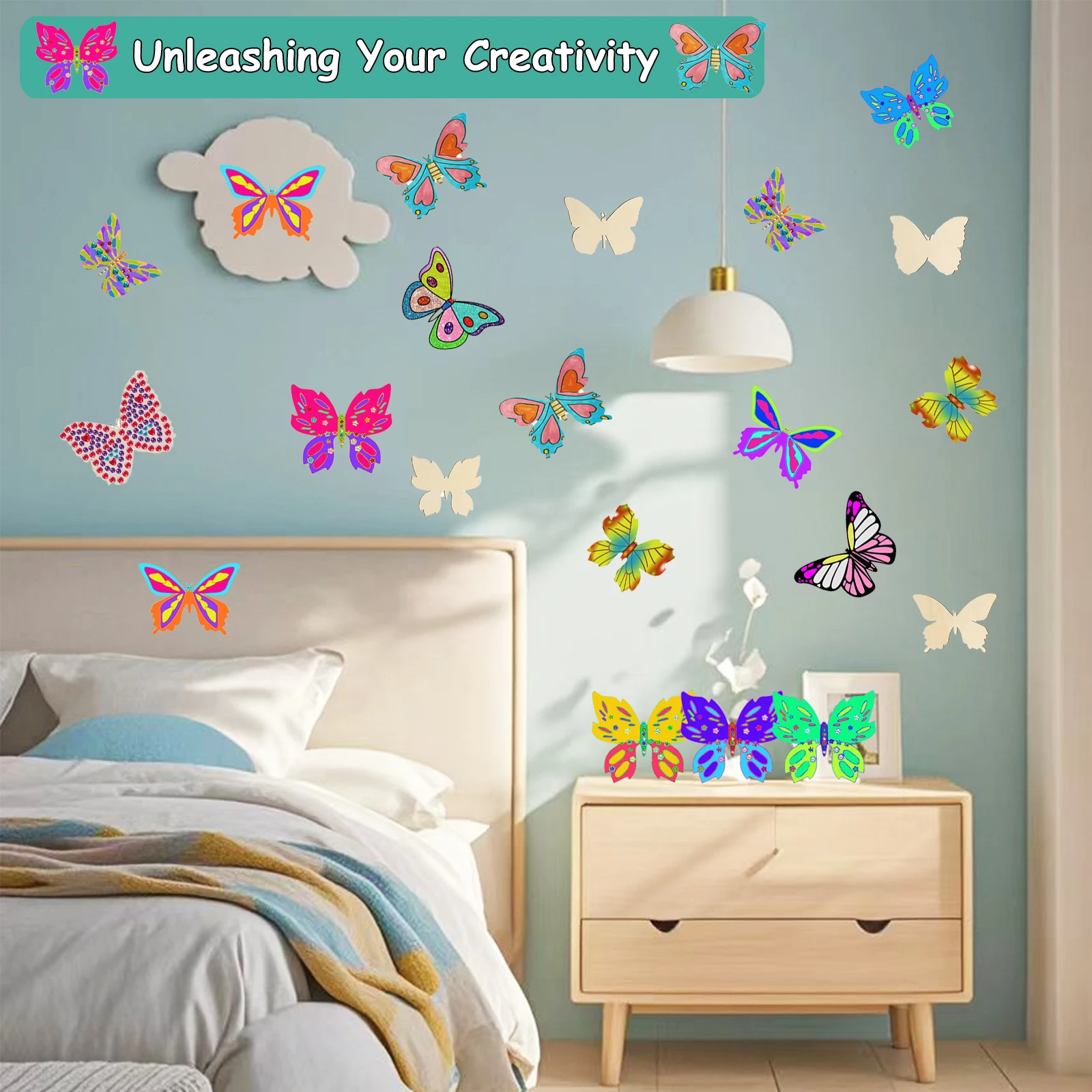 Butterfly-Themed DIY Craft Sets for Creative Birthday Gifts