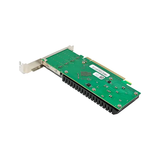 Четырехпортовый 25 Гб PCIe x16 сетевая карта NIC Ethernet адаптер на основе Intel E810 чип с низким профилем RDMA 6
