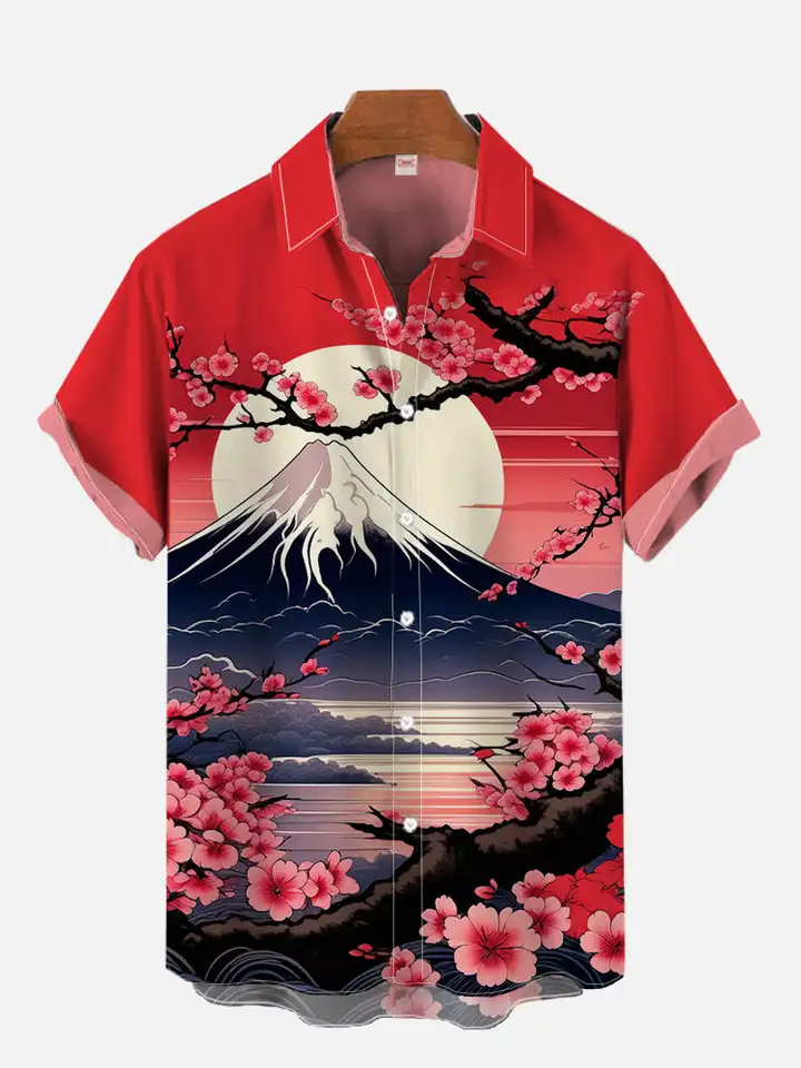 Camicia Estiva Con Drago Cinese Stampa 3D, Manica Corta, Unisex, Moda Hip Hop E Casual, Taglie Forti - 4