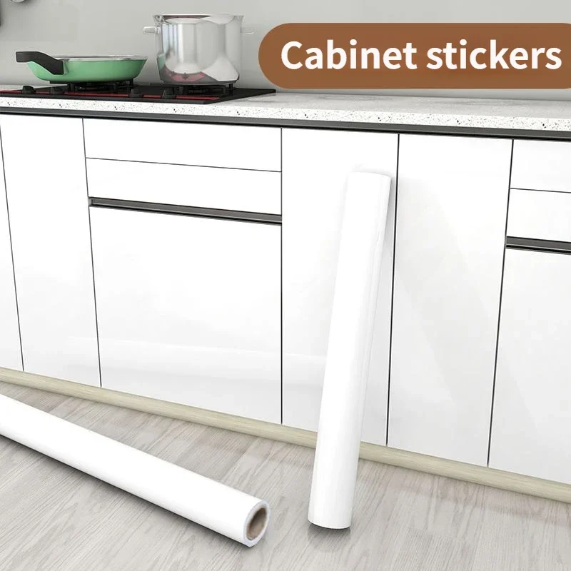 80cm Waterproof Cabinet Stickers Marble Contact Paper Kitchen Wall PVC Self Adhesive Oil Proof Removable Wallpaper  Home Decor splash proof faucet aerator 360 degrees rotatable pvc adjustable design aerator tap head for home kitchen faucet accessories