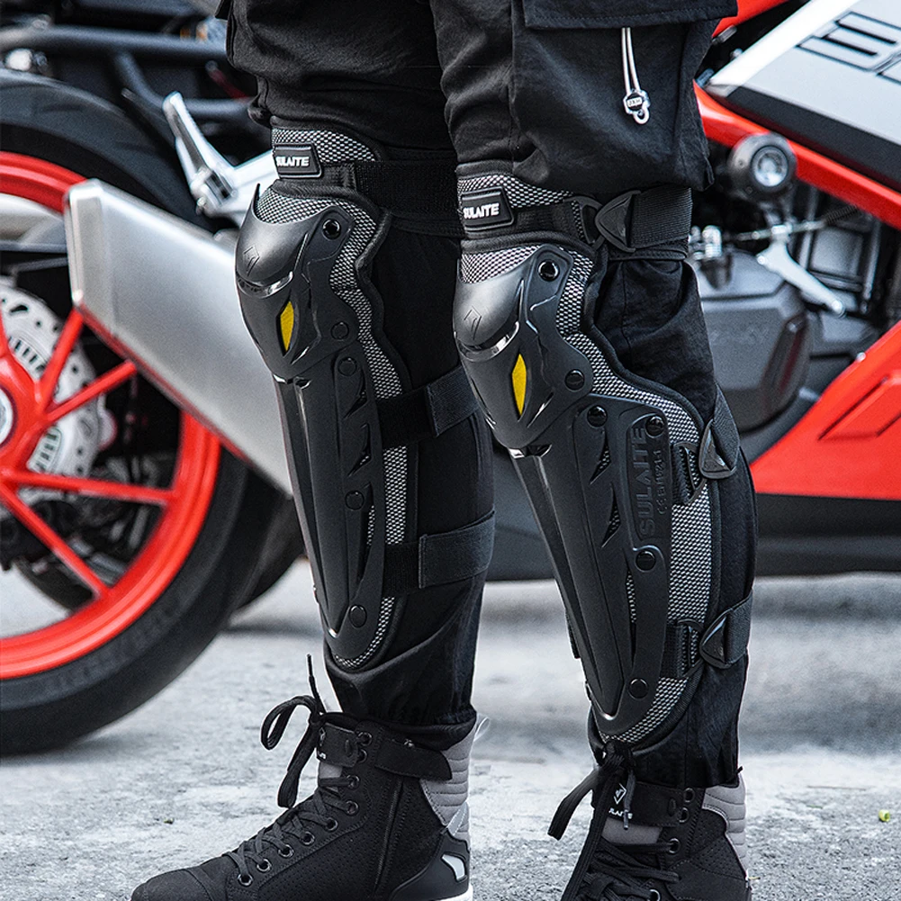 모토크로스 무릎 보호대 통기성 오토바이 보호 무릎 PP 레이싱 무릎 보호대 MTB 라이딩 오프로드용 무릎 보호대