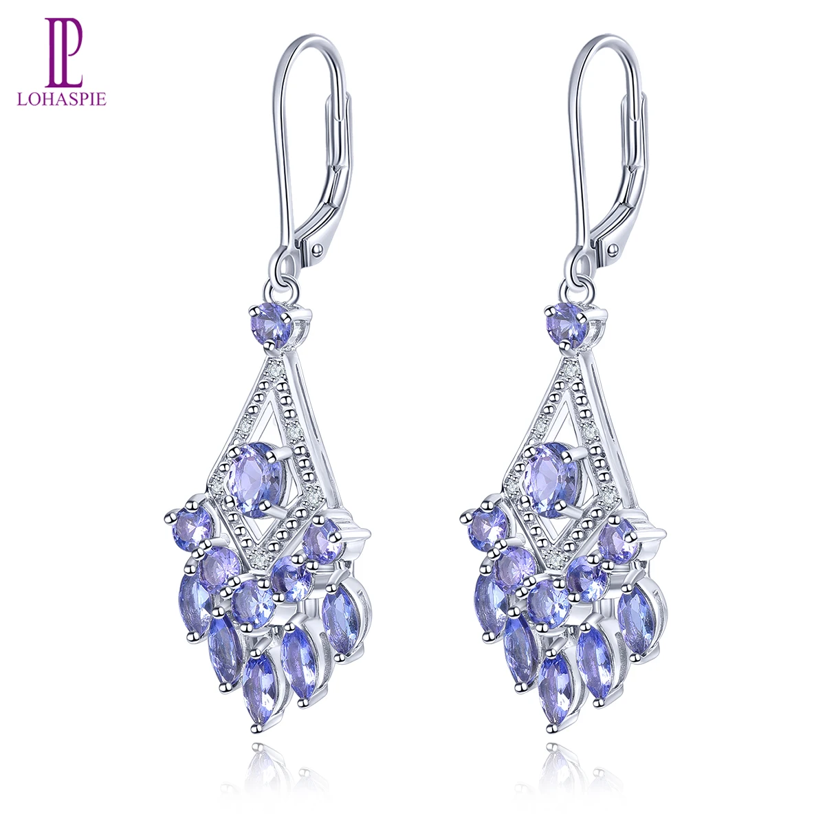 Real tanzanite earrings Clearance