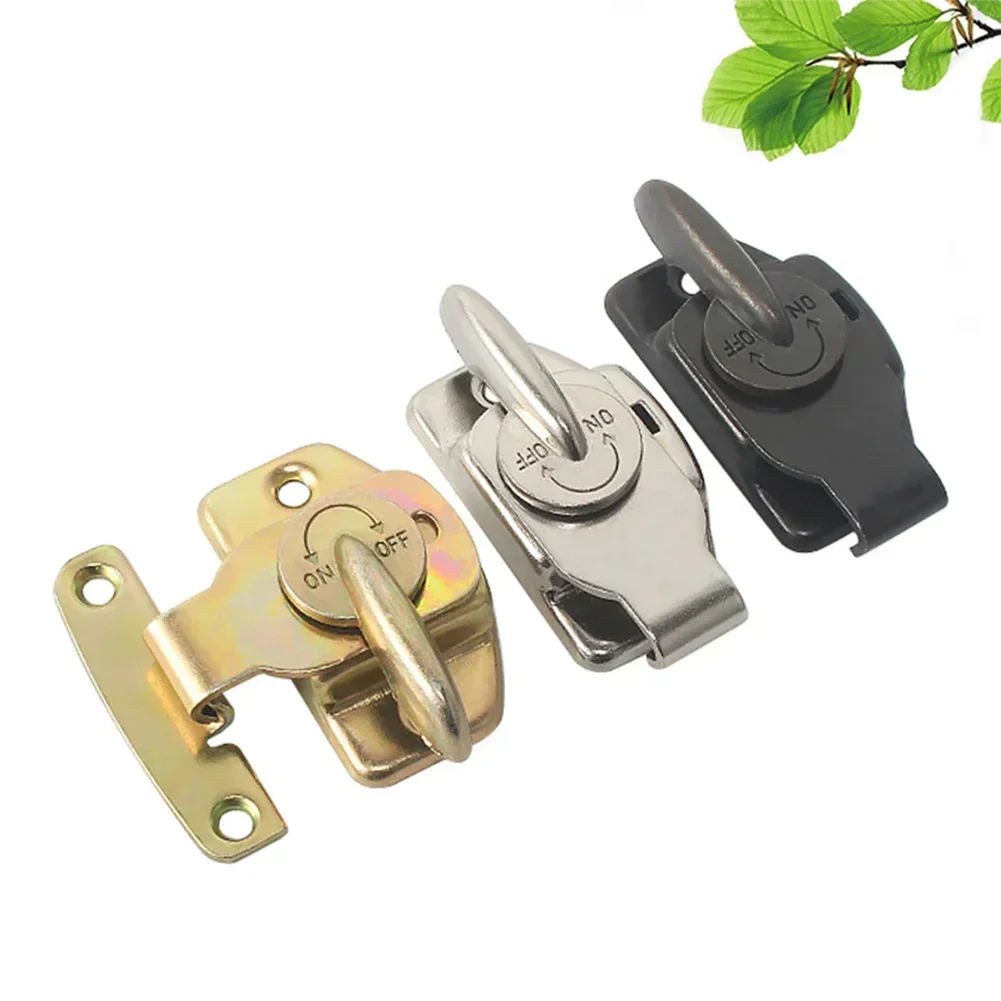 Door Lock Door Hasps 1/2 Pcs 180 Degree Latch Accessories Buckle Hasps Easy To Install Fasteners