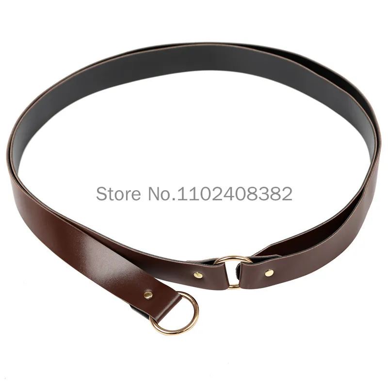 Cosplay Medieval Sword Belt Waist Sheath Scabbard Holder Adult Larp Knight Battle Weapon Costume Rapier Ring Belt Strap Holster sword holder sheath