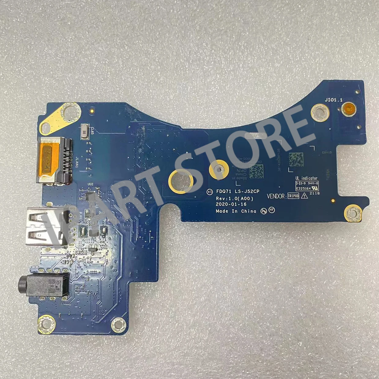 Placa Ethernet para Dell Alienware M17 r4 Usb Ethernet Cartão Lan com Cn0r18kh 0r18kh R18kh R18kh
