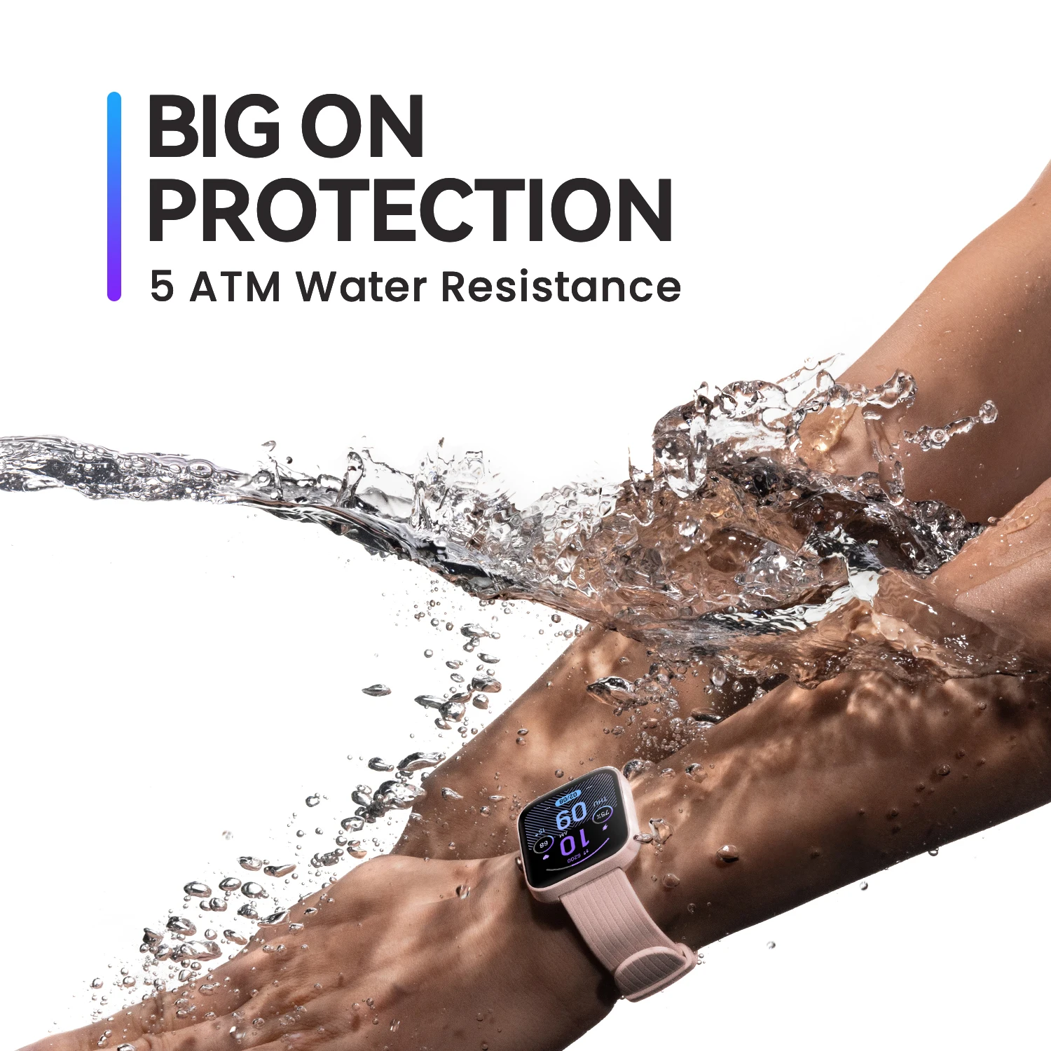  Bip 3 Ʈġ, 1.69 ġ ũ, 60   , 5 ATM  Ʈ ġ, ȵ̵ IOS