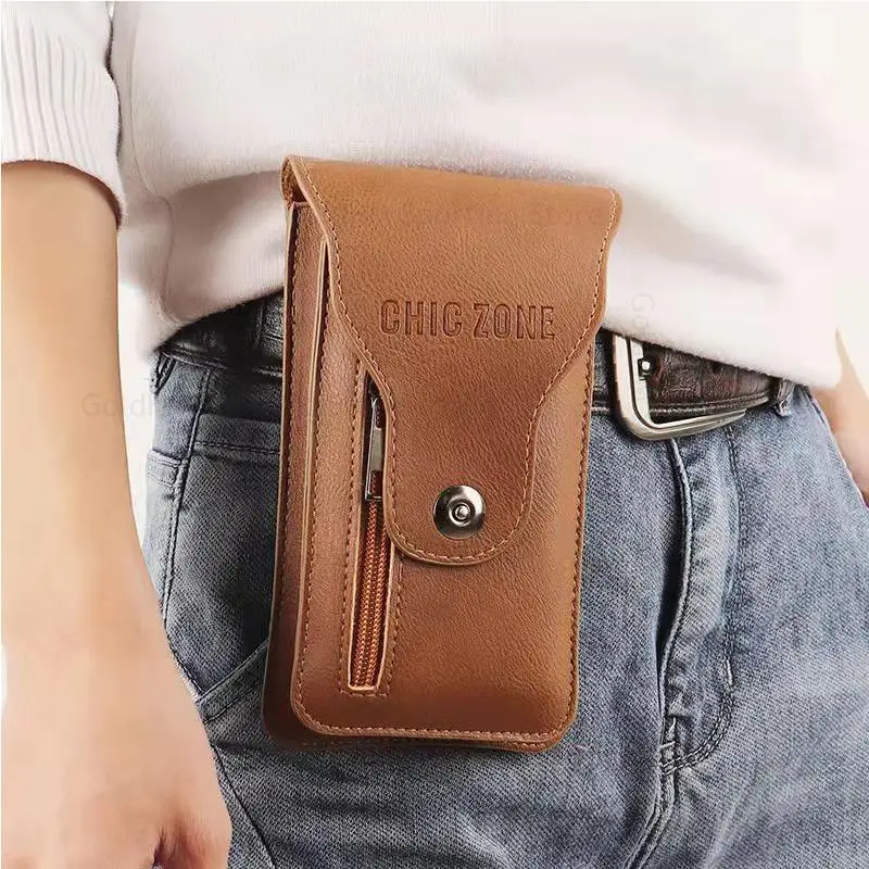 

Leather Flip Wallet Case Phone Pouch For Samsung F42 F22 F52 F62 M52 M22 M32 M42 M31 5G Holster Belt Clip Waist Bag Phone Holder