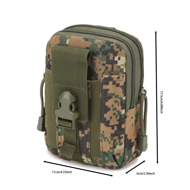 Men Waist Pack Bum Bag Pouch Waterproof Belt Waist Packs Molle Nylon Mobile Phone Wallet Travel Tool Bag waist pack