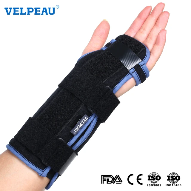 VELPEAU-muñequera con férula para pulgar para artritis, dolor y esguince,  ortesis de muñeca estable y transpirable para hombres y mujeres - AliExpress