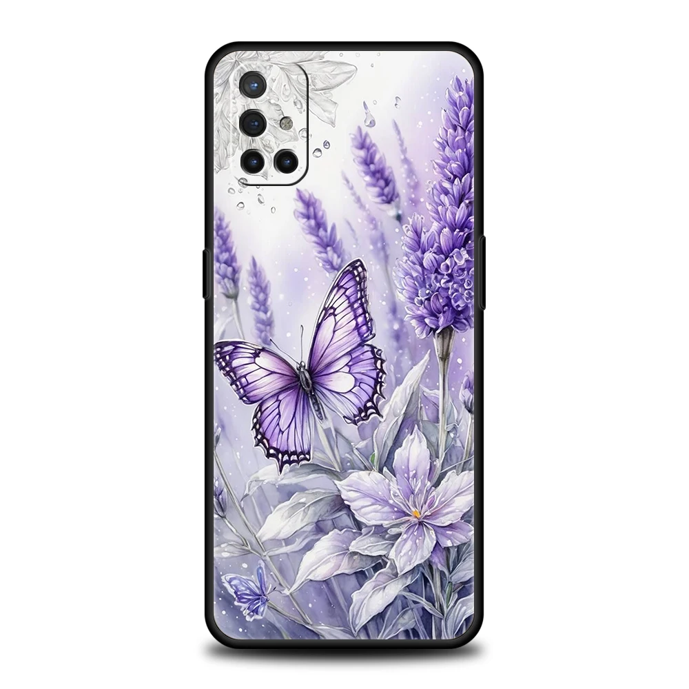 Floral and Butterfly Design Phone Case Cover