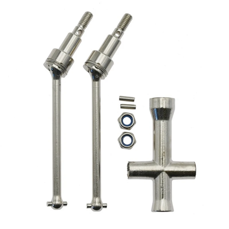 

Metal Front Drive Shaft CVD For SCY 16101 16102 16103 16201 Pro 1/16 Brushless RC Car Upgrades Parts Accessories