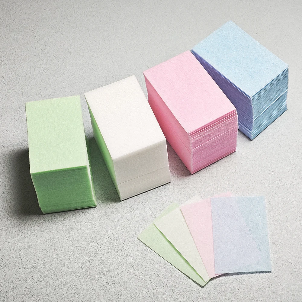 Description Picture 2 of itemNail Polish Remover Lint Free Nail Art Removal Wipes Cotton Pad Gel Nail Polish Eyelash Glue Cleaning Wipes Nails Accessories