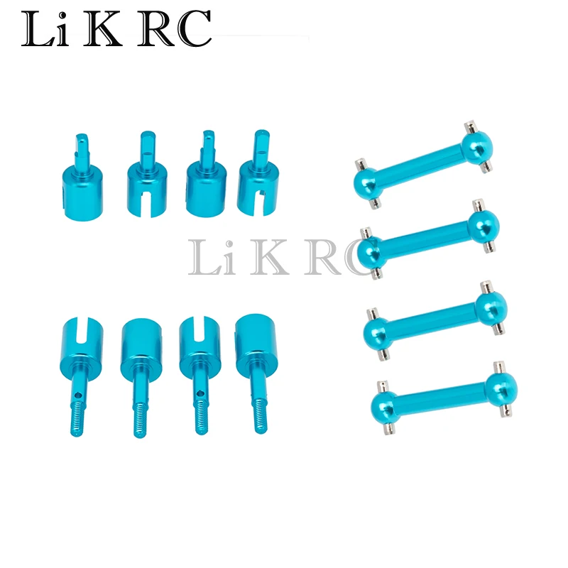 

Metal Drive Shaft Dog Bone Diff Cup Joint Set For Tamiya TT01 TT-01 TT01D TT01E TT02 TT-02 1/10 RC Car Upgrade Parts