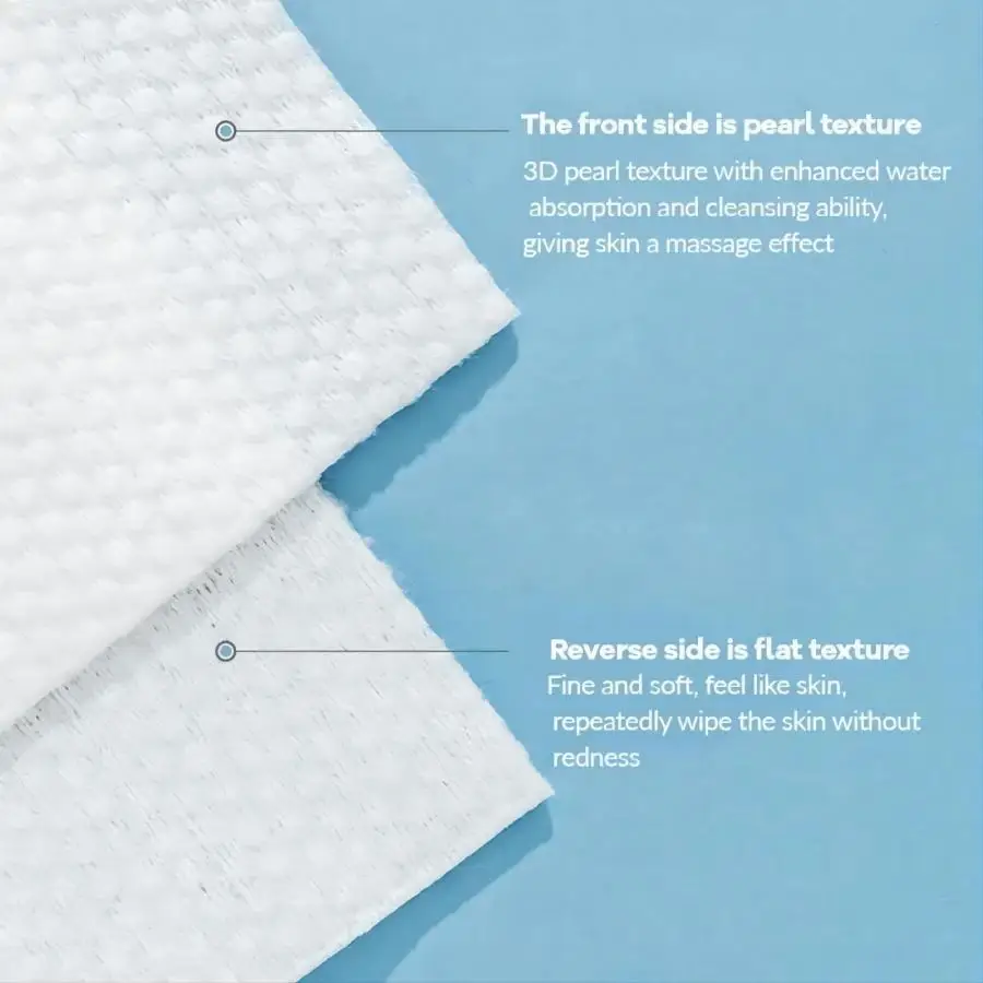 Disposable Pure Cotton Thickened Removable Cotton Soft Towel Baby Face Towel Beauty Salon Face Cleaning 135PCS cotton face wipes