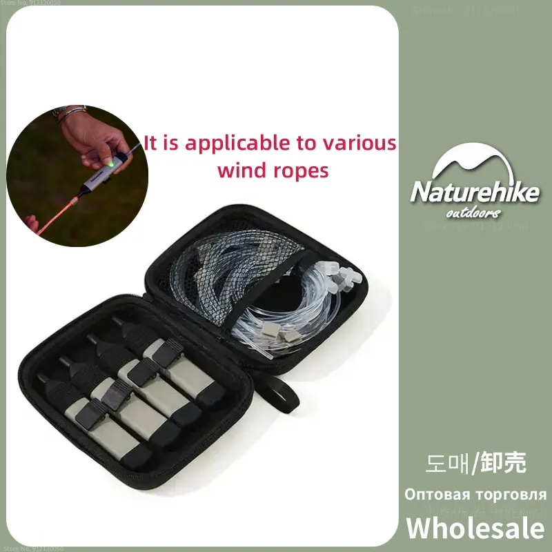 

Naturehike Outdoor Wind Rope Light Outdoor Waterproof Camping Lamp Tent Lantern USB Rechargeable Atmosphere Light Rope Luminous