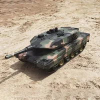 1/24 Henglong Scale Abrams M1a2 Us Battle Tanks Rc Airsoft Panzer Model Remote Control Military Vehicle Combat Birthday Gif 1